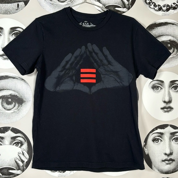 Jay-Z 2010 Black Short Sleeve Concert Tour Tee, Sz M (African Cotton, Tanzania) - Picture 2 of 9